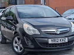 Black Used 2012 Vauxhall Corsa Hatchback | £2,650 (Good price)