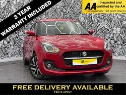 Red Used 2022 Suzuki Swift SZ5 Hatchback | £12,195 (Fair price)