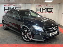 Black Used 2015 Mercedes GLA220 AMG line SUV | £9,295 (Fair price)