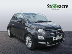 Black Used 2022 Fiat 500 Red Hatchback | £11,495 (Fair price)