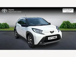 White Used 2023 Toyota Aygo Hatchback | £13,420 (Fair price)
