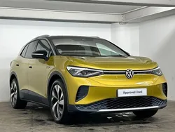 Yellow Used 2021 VW ID.4 Pro Performance SUV | £16,995 (Fair price)