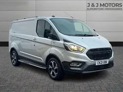 Silver Used 2021 Ford Transit Custom Active Van | £19,990 (A bit pricey)