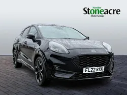 Black Used 2022 Ford Puma Gen-E ST-Line X SUV | £15,495 (Fair price)