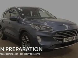Blue Used 2021 Ford Kuga Titanium SUV | £13,970 (Fair price)