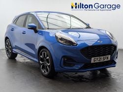 Blue Used 2021 Ford Puma ST-Line X Hatchback | £13,900 (Fair price)