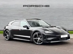 Jet black metallic New 2024 Porsche Taycan Cross Turismo Sedan | £81,990 (Good price)