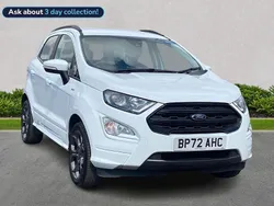 White Used 2022 Ford Ecosport ST-Line SUV | £13,295 (Fair price)