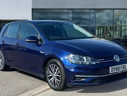 Blue Used 2018 VW Golf VII SE Hatchback | £12,438 (Good price)