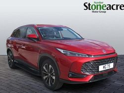 Red New 2025 MG HS Trophy SUV | £27,495 (Fair price)