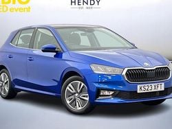 Race blue metallic Used 2023 Skoda Fabia SE L Hatchback | £16,799 (Fair price)