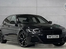 Black Used 2022 BMW 530 M Sport | £37,500 (Expensive)