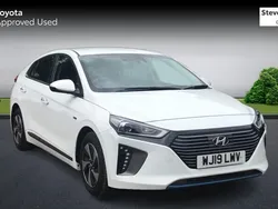 White Used 2019 Hyundai Ioniq Premium Sedan | £14,265 (Fair price)
