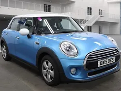 Blue Used 2015 Mini Cooper Hatch Hatchback | £3,495