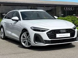 White New 2025 Audi A5 S-Line Coupe | £39,980 (Fair price)