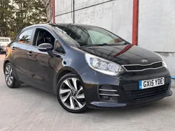 Black Used 2015 Kia Rio 4 Hatchback | £5,395 (Fair price)
