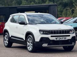 White Used 2024 Jeep Avenger Altitude SUV | £16,895 (Fair price)
