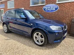 Blue Used 2013 BMW X3 M Sport SUV | £8,990 (Fair price)
