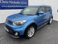 Blue Used 2018 Kia Soul SUV | £9,495 (A bit pricey)