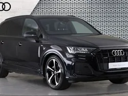 Black Used 2021 Audi Q7 Black Edition SUV | £39,534 (Fair price)