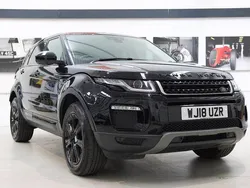 Black Used 2018 Land Rover Range Rover evoque SE Estate | £9,983 (Fair price)