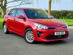 Red Used 2021 Kia Rio 2 Hatchback | £14,999 (Expensive)