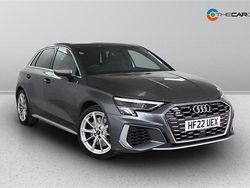 Grey Used 2022 Audi S3 Sportback Advanced Hatchback | £28,449