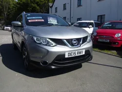 Silver Used 2015 Nissan Qashqai N-TEC SUV | £6,995 (Fair price)