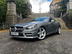 Silver Used 2012 Mercedes SLK250 AMG Cabriolet | £9,980 (Fair price)