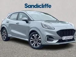 Solar silver (premium paint) Used 2023 Ford Puma Hatchback | £16,997 (Good price)