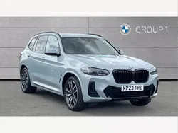 Grey Used 2023 BMW X3 M Sport SUV | £37,993 (Expensive)