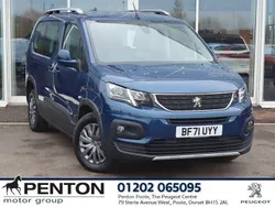 Blue Used 2021 Peugeot Rifter Allure MPV | £20,990