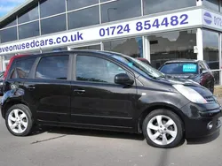 Black Used 2008 Nissan Note Tekna MPV | £3,888 (Fair price)
