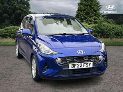 Blue Used 2022 Hyundai i10 SE Hatchback | £10,495 (Fair price)