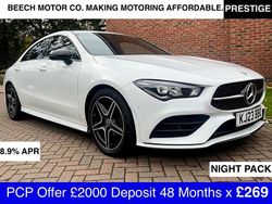 White Used 2023 Mercedes CLA180 Executive Sedan | £23,750 (Good price)