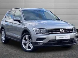 Silver Used 2020 VW Tiguan Match SUV | £20,195 (Good price)
