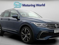 Blue Used 2022 VW Tiguan R-line SUV | £26,200 (Good price)