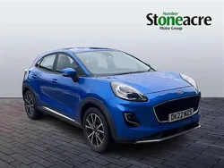 Blue Used 2022 Ford Puma Gen-E Titanium SUV | £13,495