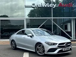Silver Used 2021 Mercedes CLA200 AMG line Coupe | £21,290 (Good price)