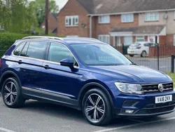 Blue Used 2018 VW Tiguan SE SUV | £12,195 (Fair price)