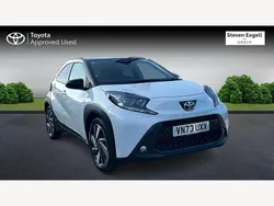 White Used 2023 Toyota Aygo Hatchback | £13,059 (Fair price)