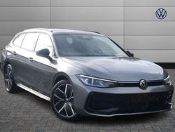 Grey New 2025 VW Passat R-line Estate | £36,994 (Expensive)