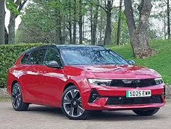 Premium metallic crimson red New 2025 Vauxhall Astra Ultimate Estate | £24,998 (Good price)