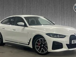 White Used 2024 BMW 420 Gran Coupé M Sport Coupe | £36,499 (Fair price)