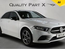 White Used 2021 Mercedes A250 AMG line Sedan | £15,000 (Fair price)
