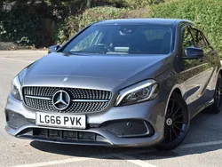 Grey Used 2016 Mercedes A200 AMG Line Premium Plus Hatchback | £9,490 (Fair price)