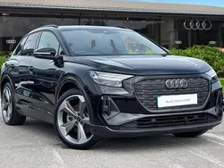 Black Used 2024 Audi Q4 e-tron Black Edition SUV | £34,980 (Fair price)