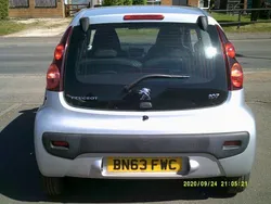 Silver Used 2013 Peugeot 107 Active Hatchback | £3,295 (Fair price)