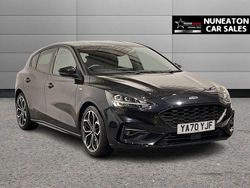 Black Used 2021 Ford Focus ST-Line X Hatchback | £16,500 (Fair price)