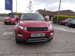 Red Used 2013 Land Rover Range Rover evoque Prestige SUV | £10,750 (A bit pricey)
